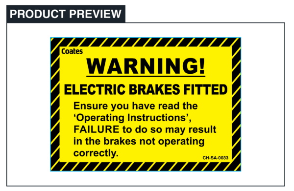 Electric Brakes Fitted