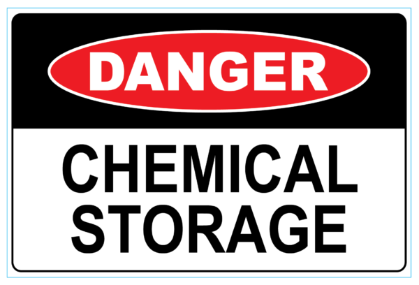 Danger - Chemical Storage