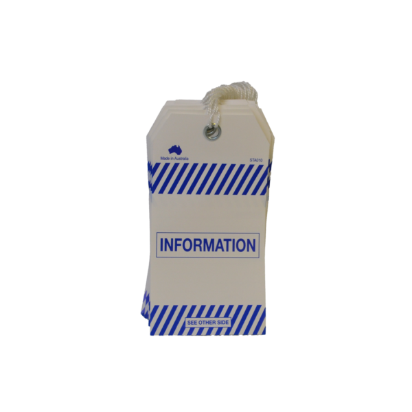 Information Tag - 100 Pack