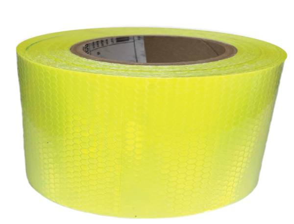 Reflective Fluorescent Yellow Adhesive Tape