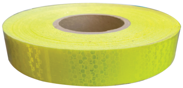 Reflective Fluorescent Yellow Adhesive Tape