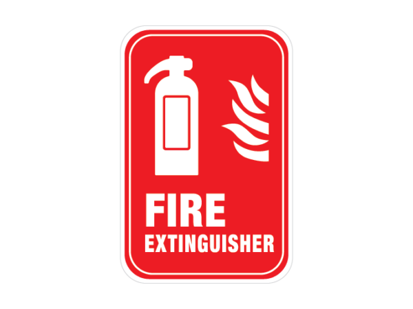 Fire Extinguisher - Decal