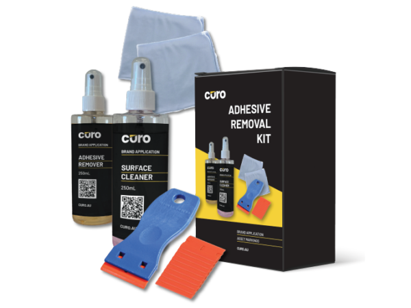 Curo - Adhesive Removal & Surface Cleaner Kit