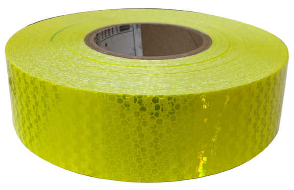 Reflective Fluorescent Yellow Adhesive Tape