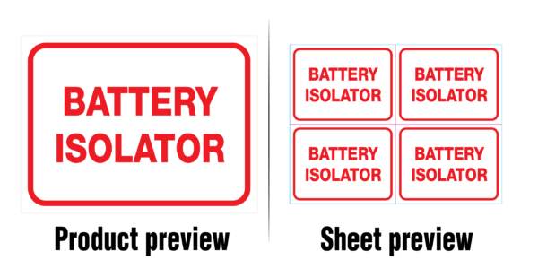 Battery Isolation Point