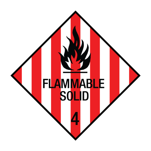 Flammable Solid 4 Class 4.1