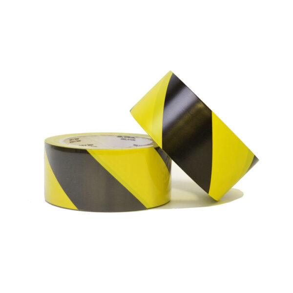 Marking Tape - Yellow and Black Stripe