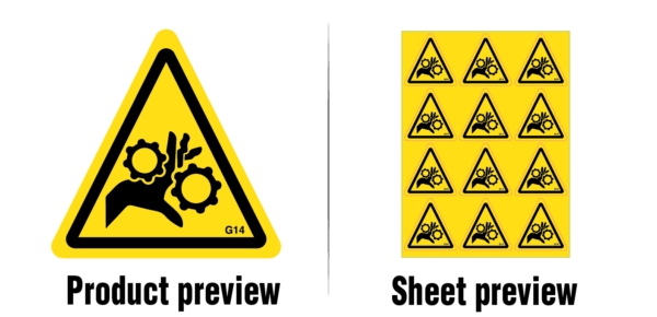 Crush Point - Sheet of 12