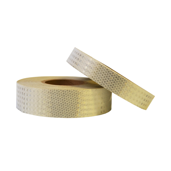 Reflective White Class 1W Adhesive Tape 50mm